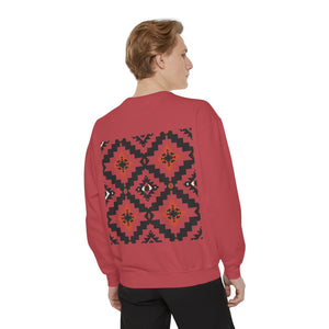 Aven Lore Heritage Geometric Pattern Sweatshirt