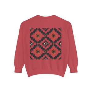 Aven Lore Heritage Geometric Pattern Sweatshirt