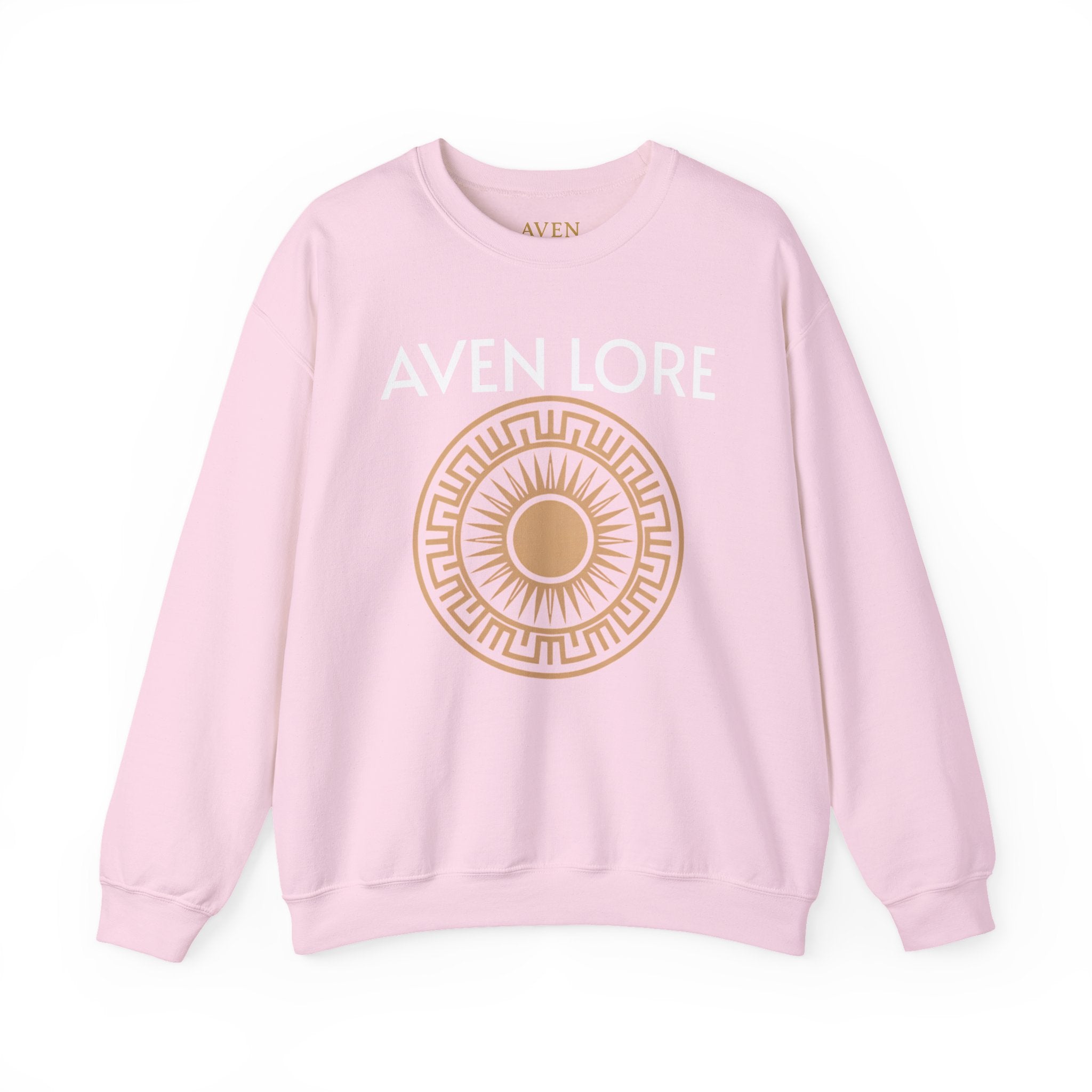 Aven Lore Sweatshirt — Mythic Sun Emblem Crewneck