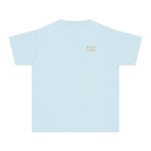 Youth Acorn Graphic Tee — Aven Lore Chest Logo