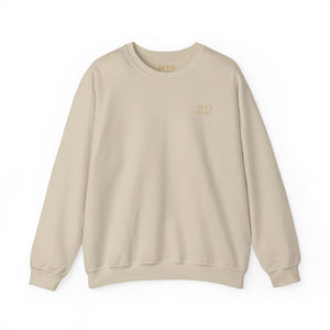 Chicago Coordinates Crewneck Sweatshirt — "Aven Lore" City Pride Pullover