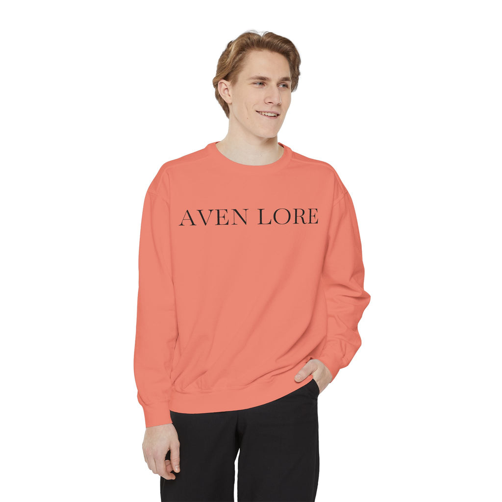 Aven Lore Floral Logo Sweatshirt