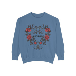 Aven Lore Rose Heart Sweatshirt
