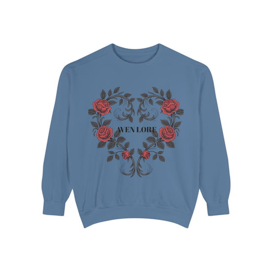 Aven Lore Rose Heart Sweatshirt