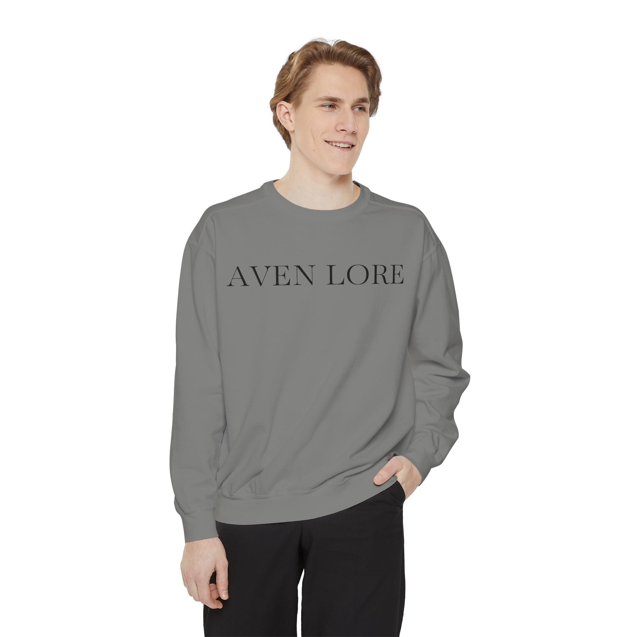 Aven Lore Floral Logo Sweatshirt