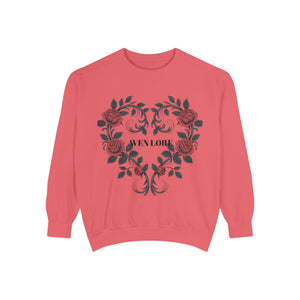 Aven Lore Rose Heart Sweatshirt