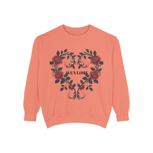 Aven Lore Rose Heart Sweatshirt