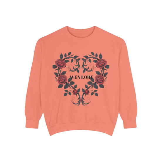 Aven Lore Rose Heart Sweatshirt