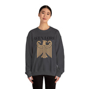 Aven Lore Crewneck Sweatshirt — Vintage Gold Eagle Graphic