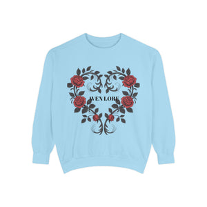 Aven Lore Rose Heart Sweatshirt