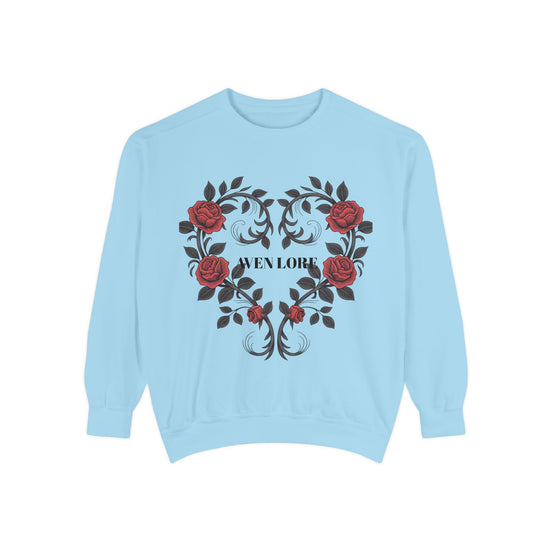 Aven Lore Rose Heart Sweatshirt