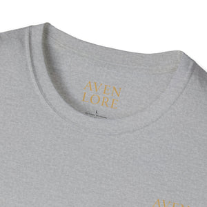 Floral Crest T-Shirt — Vintage Rose Back Print