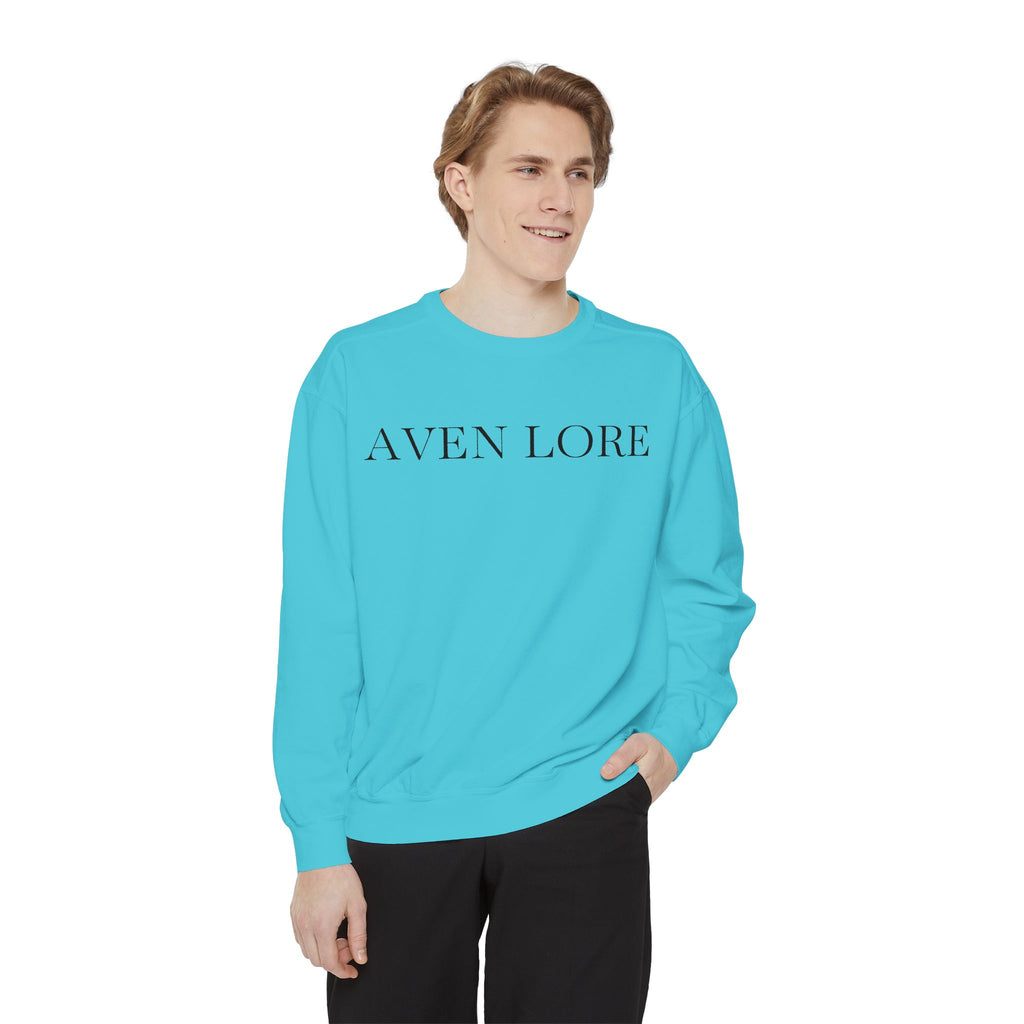 Aven Lore Floral Logo Sweatshirt