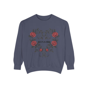 Aven Lore Rose Heart Sweatshirt