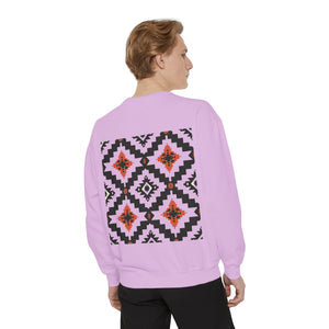 Aven Lore Heritage Geometric Pattern Sweatshirt