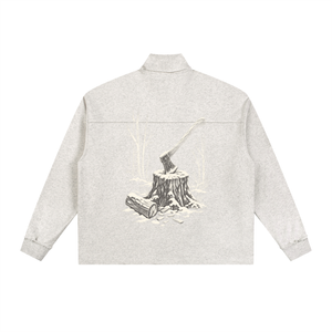 The Woodcutter — Heavyweight Half-Zip Sweatshirt