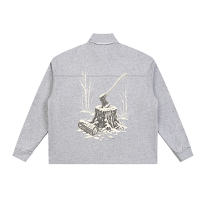 The Woodcutter — Heavyweight Half-Zip Sweatshirt